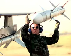 AIM-120C/D AMRAAM air-to-air missile, Beyond-visual-range air-to-air missile, Munitions