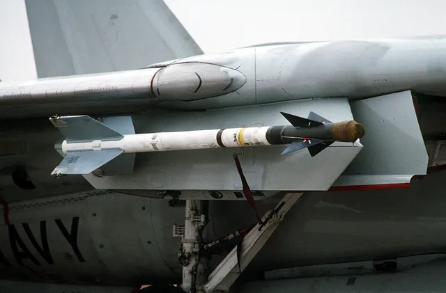 AIM-9 Sidewinder missile, Short-range air-to-air missile family, Munitions - view 1
