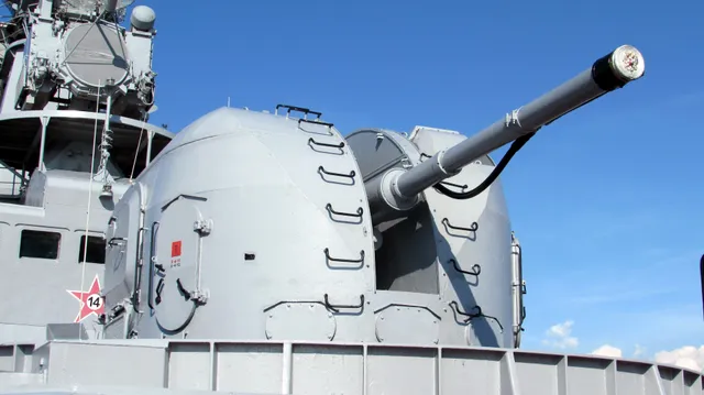 AK-100 naval gun, 100 mm automatic naval gun mount, Naval Systems - view 1