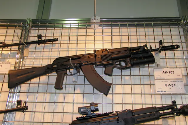 AK-103-2 assault rifle, 7.62x39mm assault rifle variant, Infantry Weapons - view 4