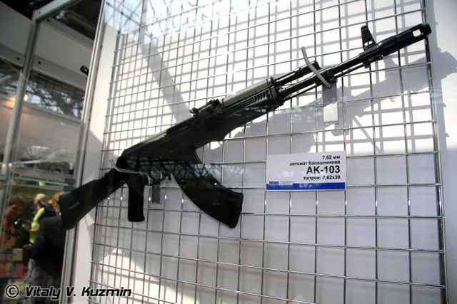 AK-103 assault rifle, 7.62x39 mm assault rifle, Infantry Weapons - view 3
