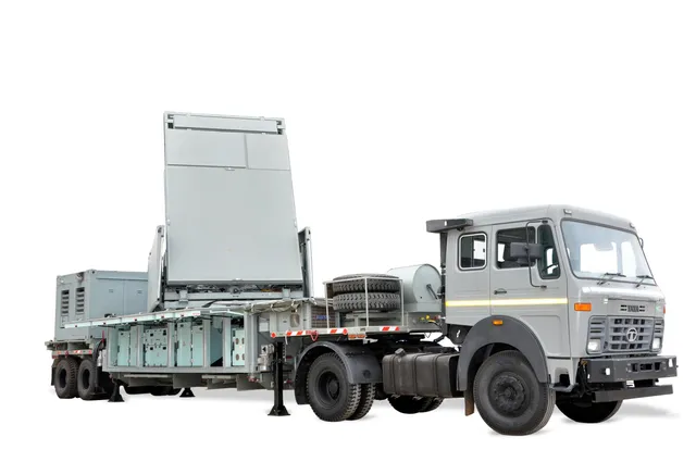 Akash, Mobile short-range surface-to-air missile system, Air Defense - view 4