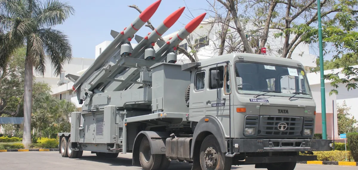Akash Air Force Launcher, Trailer-mounted mobile launcher for Akash medium-range surface-to-air missiles, Air Defense