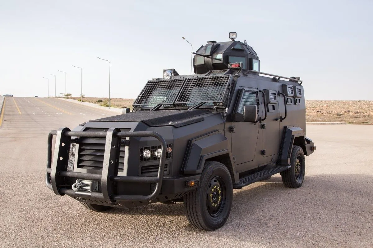 Al-Jawad armored vehicle, 4x4 armored personnel carrier / internal security vehicle, Armored Vehicles