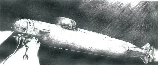 Almaz / X-Ray, Deep-diving nuclear special mission submarine, Naval Systems - view 2