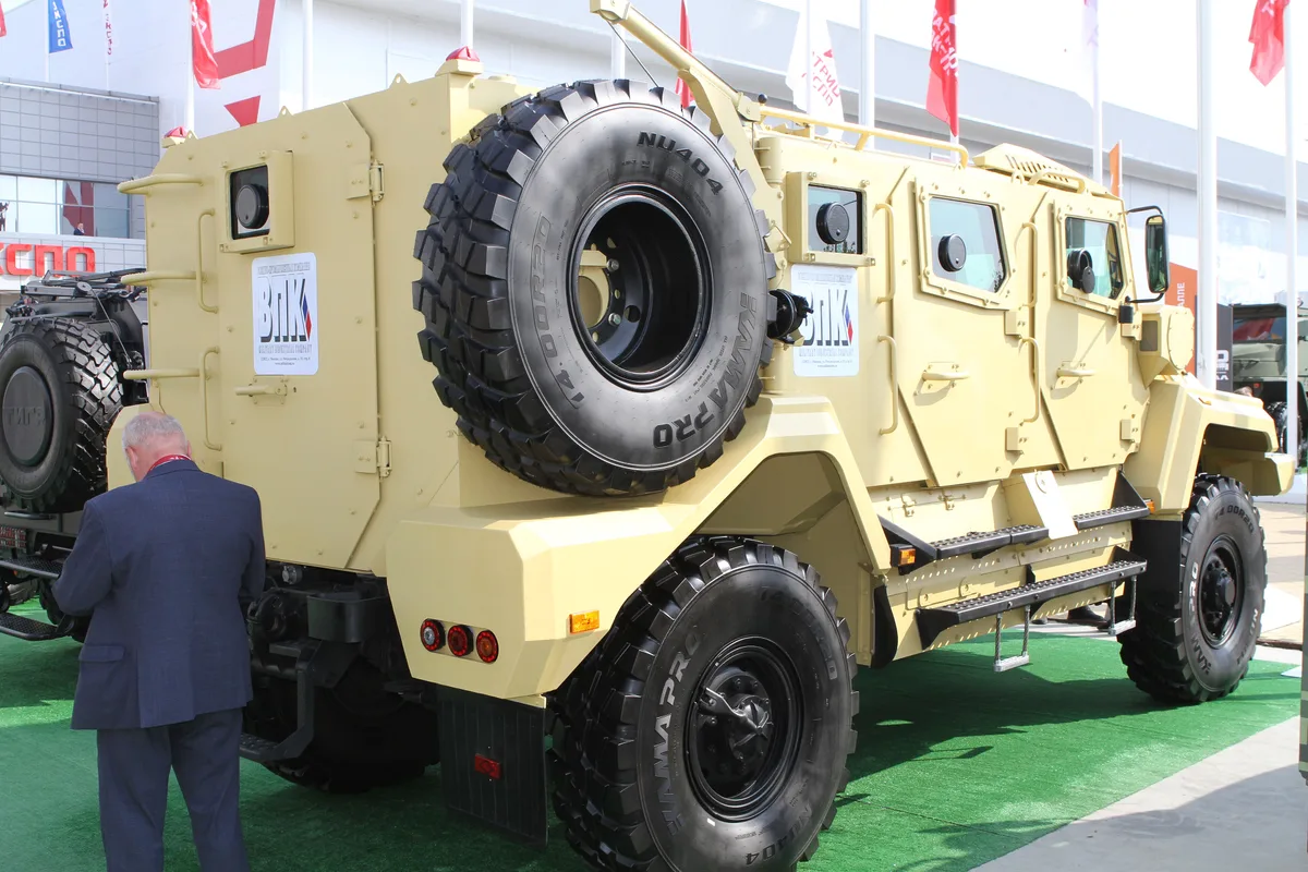 AMN-590951 VPK-Ural, 4x4 mine-resistant armored utility vehicle, Armored Vehicles