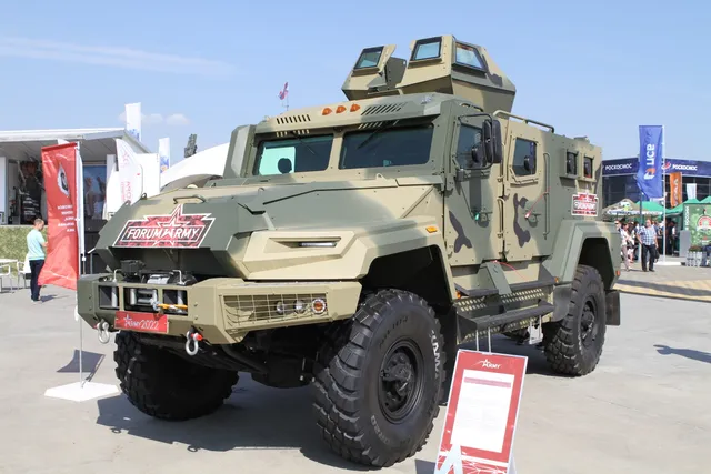 AMN-590951 VPK-Ural, 4x4 mine-resistant armored utility vehicle, Armored Vehicles - view 1