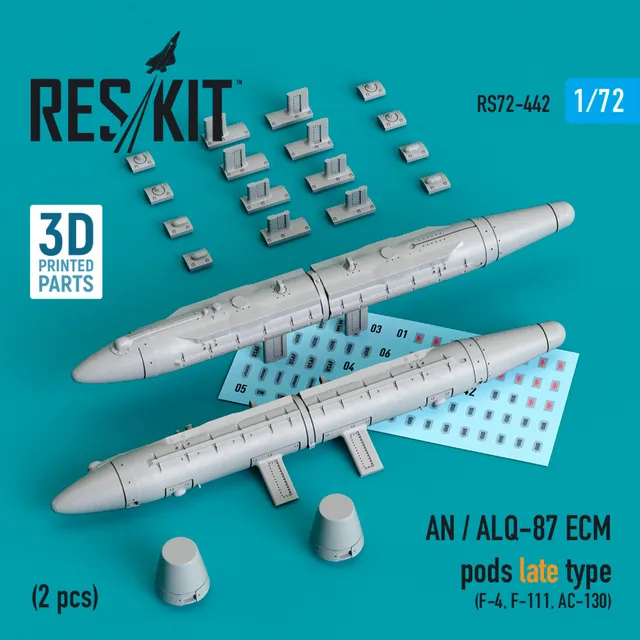 AN/ALQ-87 electronic countermeasures pod, ECM pod, Electronic Warfare - view 2