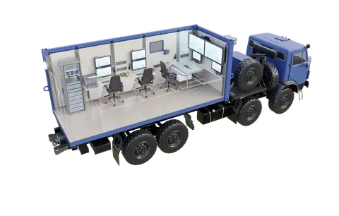 APE-5 command post, Mobile automated command-post module, Support Equipment