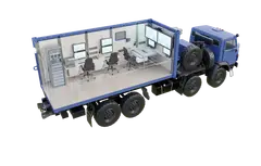 APE-5 command post, Mobile automated command-post module, Support Equipment