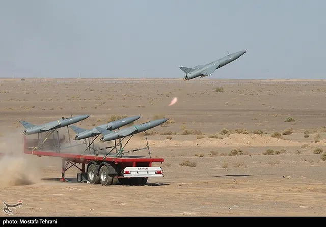 Arash-2, Long-range one-way attack UAV / loitering munition, Aircraft & UAVs - view 1