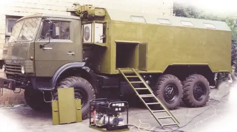 AShT-4310 topographic command and staff vehicle, Topographic command and staff vehicle, Support Equipment