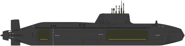 Astute-class submarine, Nuclear-powered attack submarine, Naval Systems - view 1