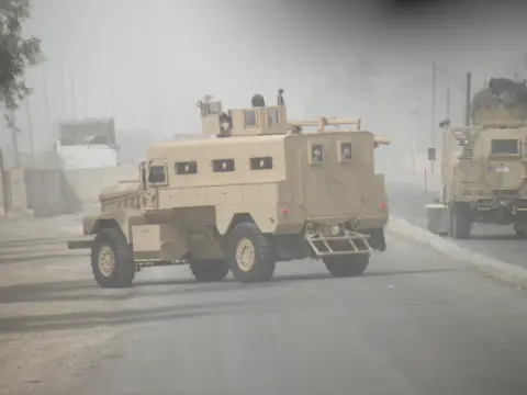 Badger ILAV, Cougar-derived 4x4 mine-resistant armored personnel carrier, Armored Vehicles
