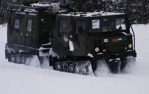 Bandvagn 206, Articulated tracked all-terrain carrier, Armored Vehicles