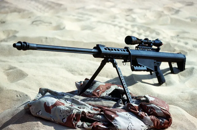 Barrett M82A1 / M107, Semi-automatic .50 BMG anti-materiel rifle, Infantry Weapons - view 3