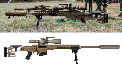 Barrett MRAD / MK22, Multi-caliber bolt-action sniper rifle, Infantry Weapons