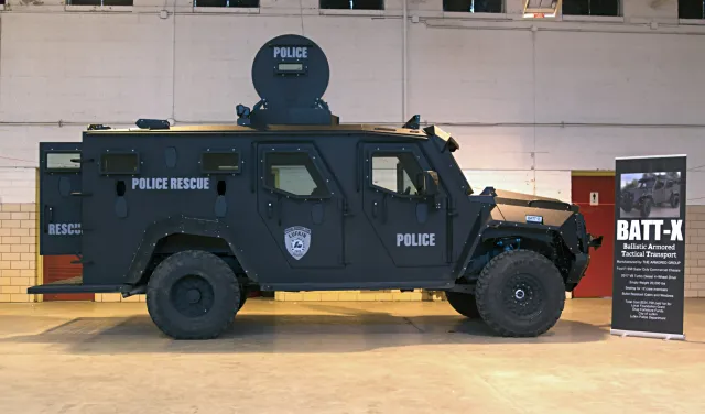 BATT-X, 4x4 armored rescue and tactical personnel carrier, Armored Vehicles - view 1