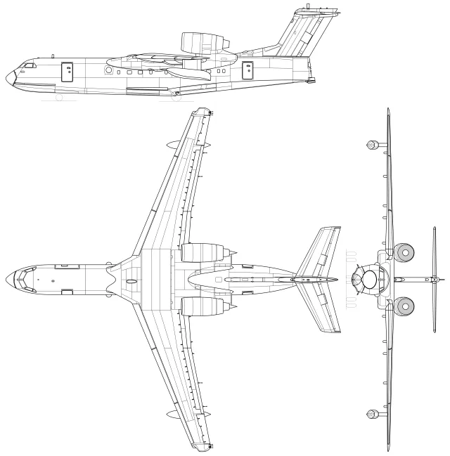 Beriev Be-200, Amphibious support aircraft, Support Equipment - view 1