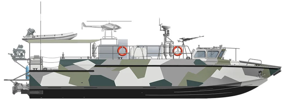 BK-18 high-speed landing / assault craft (Project 02511), High-speed landing / assault craft, Naval Systems