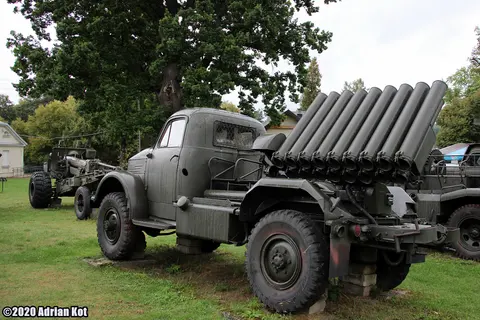 BM-14-17, 140 mm 17-tube multiple rocket launcher, Artillery