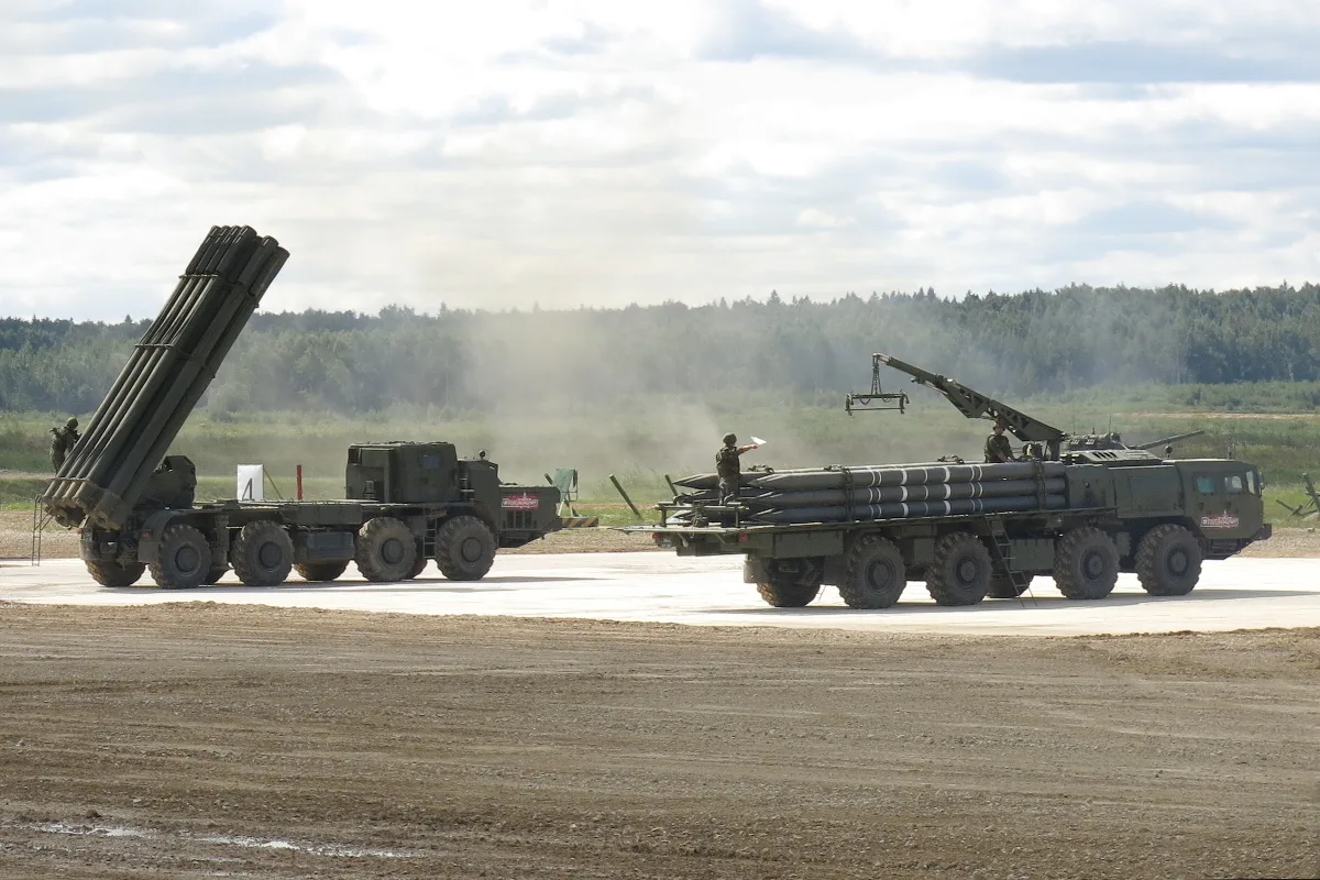 BM-30 Smerch, 300 mm heavy multiple launch rocket system, Artillery - 2014 Russia-Ukraine War