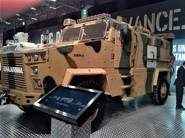 BMC Kirpi, Mine-resistant ambush protected armored personnel carrier, Armored Vehicles - view 1