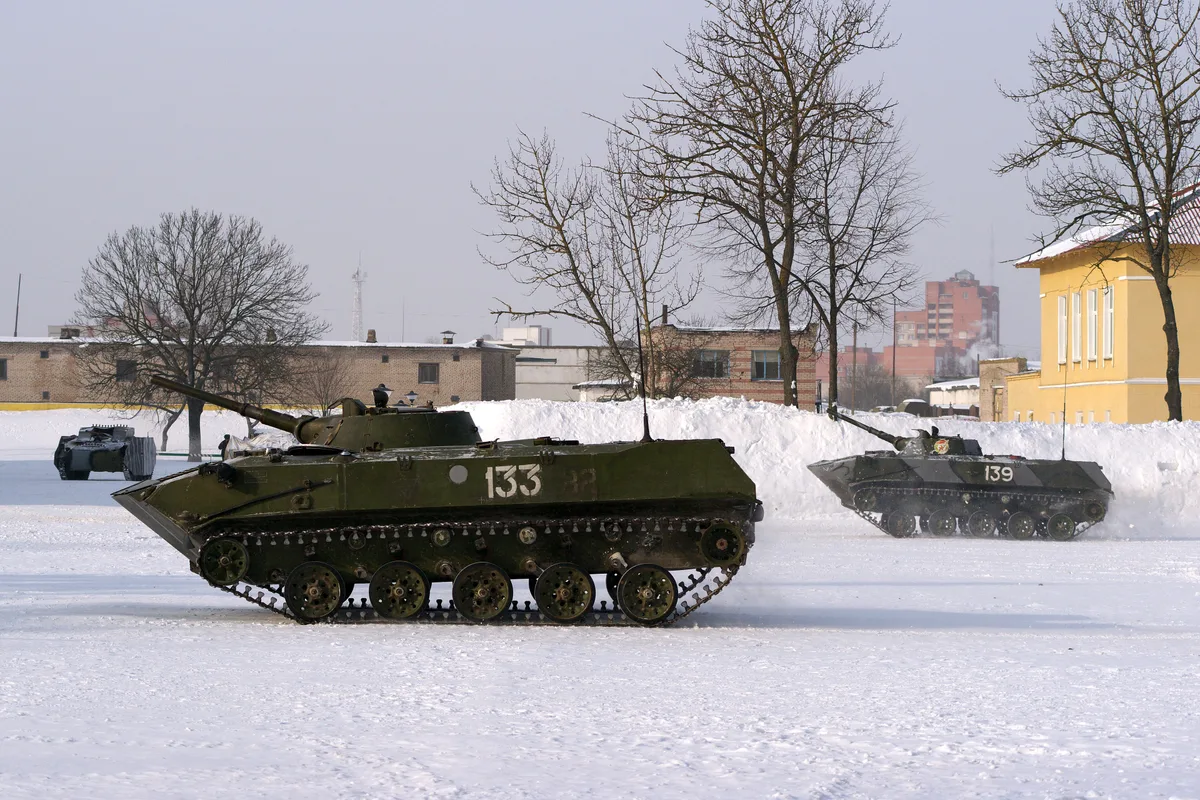 BMD-1, Airborne amphibious infantry fighting vehicle, Armored Vehicles - 2014 Russia-Ukraine War
