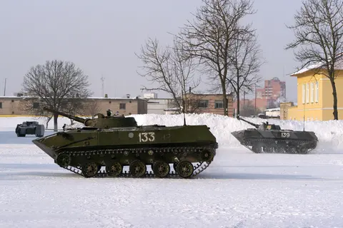BMD-1, Airborne amphibious infantry fighting vehicle, Armored Vehicles