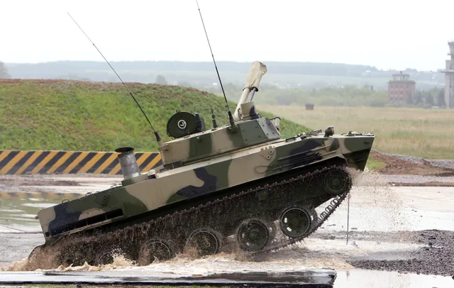 BMD-4/BMD-4M, Airborne amphibious infantry fighting vehicle, Armored Vehicles - view 1