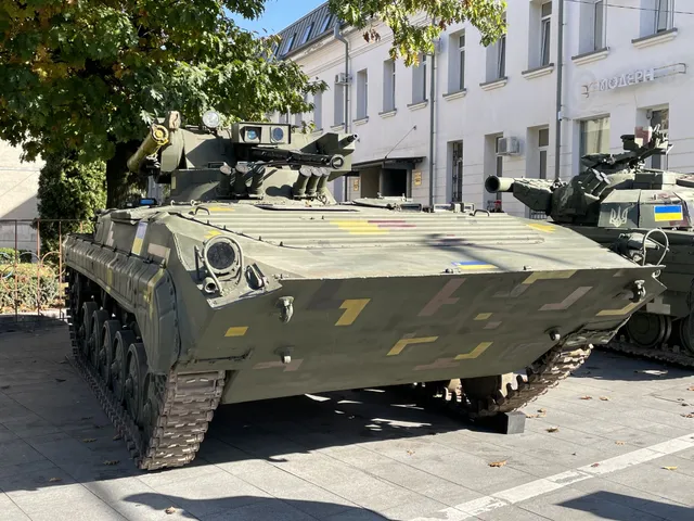 BMP-1U Shkval, Infantry fighting vehicle modernization, Armored Vehicles - view 2