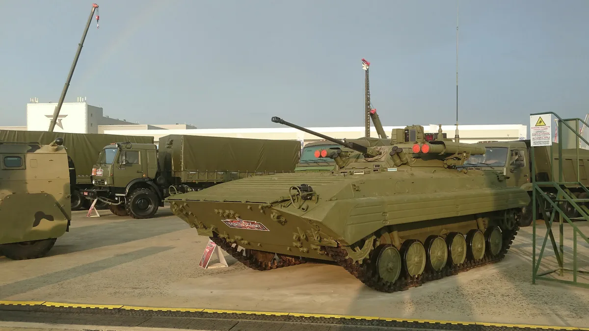 BMP-2M Berezhok, Tracked amphibious infantry fighting vehicle modernization, Armored Vehicles