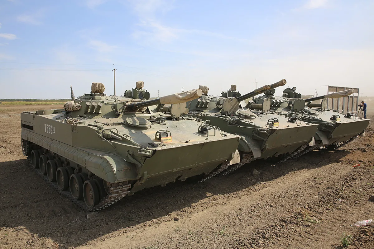 BMP-3 675-sb3KDZ, Up-armored tracked infantry fighting vehicle, Armored Vehicles