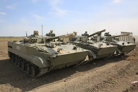 BMP-3 675-sb3KDZ, Up-armored tracked infantry fighting vehicle, Armored Vehicles