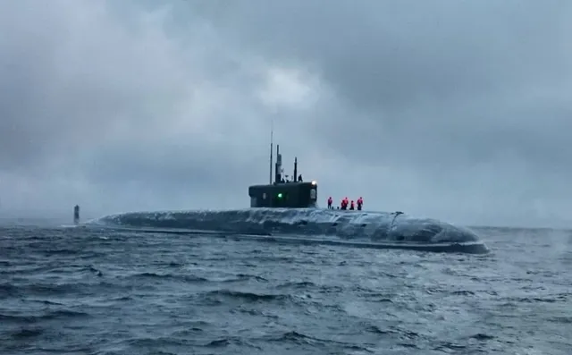 Borei-class submarine, Nuclear-powered ballistic missile submarine (SSBN), Naval Systems - view 1