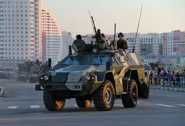 BPM-97 Vystrel, 4x4 armored personnel carrier / protected mobility vehicle, Armored Vehicles - view 1