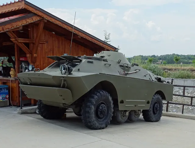BRDM-2, Amphibious armored scout car, Armored Vehicles - view 2