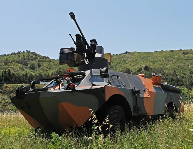 BRDM-2, Amphibious armored scout car, Armored Vehicles - view 3