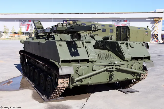 BREM-D, Airborne armored repair and recovery vehicle, Support Equipment - view 2