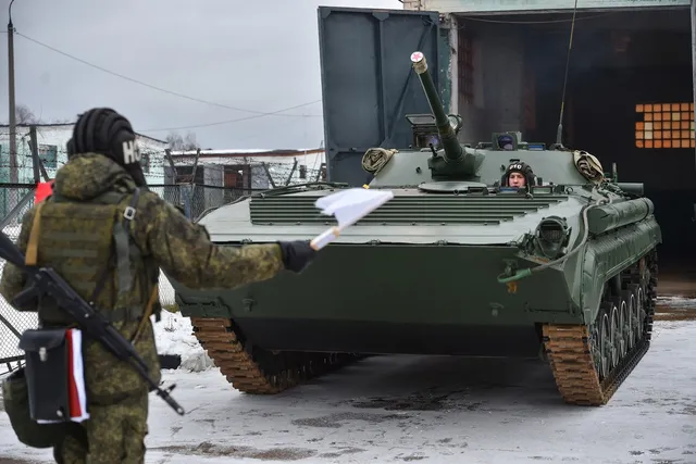 BRM-1K, Tracked armored reconnaissance vehicle, Armored Vehicles - view 2