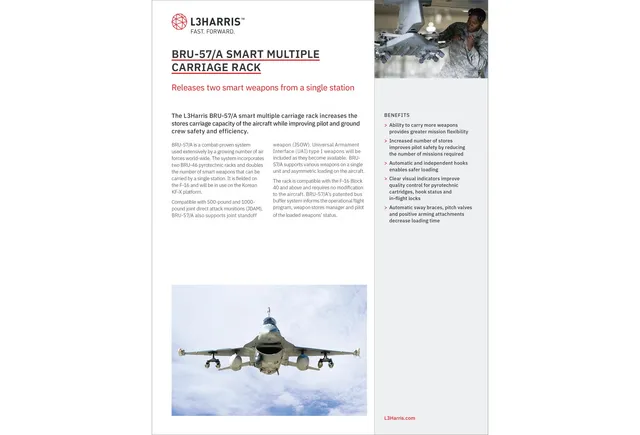 BRU-57/A smart multiple carriage rack, Smart multiple carriage rack, Support Equipment - view 1