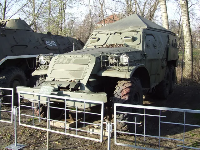 BTR-152M armored personnel carrier, 6x6 wheeled armored personnel carrier, Armored Vehicles - view 2