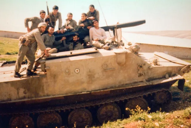 BTR-50, Tracked amphibious armored personnel carrier, Armored Vehicles - view 1