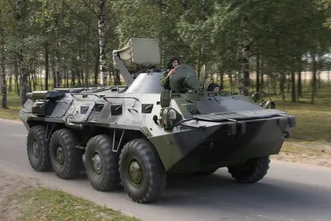 BTR-80-based ZS-88 PsyOps vehicle, Armored psychological-operations sound-broadcasting vehicle, Support Equipment