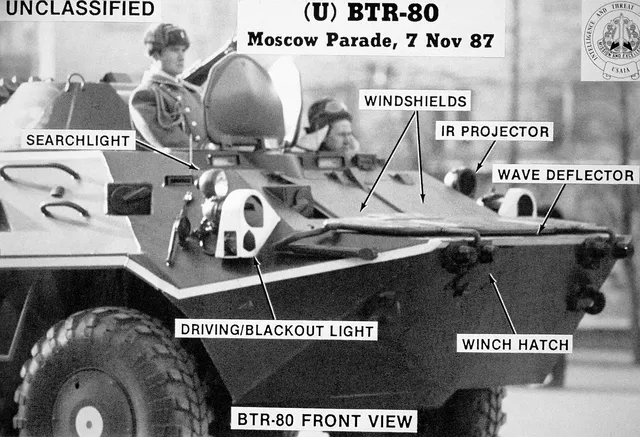 BTR-80, 8x8 amphibious armored personnel carrier, Armored Vehicles - view 1