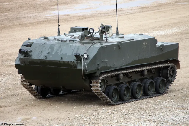 BTR-MDM Rakushka, Airborne amphibious tracked armored personnel carrier, Armored Vehicles - view 2