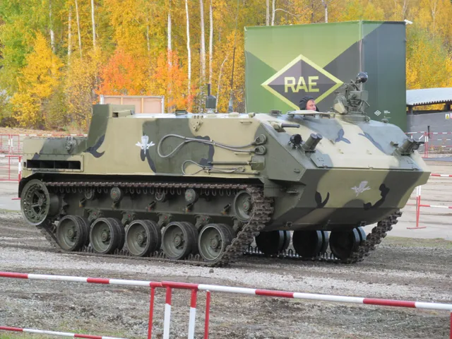 BTR-MDM Rakushka, Airborne amphibious tracked armored personnel carrier, Armored Vehicles - view 1