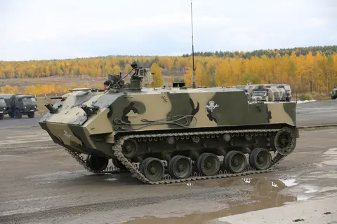 BTR-MDM Rakushka, Airborne amphibious tracked armored personnel carrier, Armored Vehicles