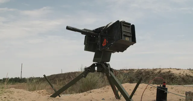 BURIA remotely operated weapon station, Remotely operated weapon station, Support Equipment - view 2