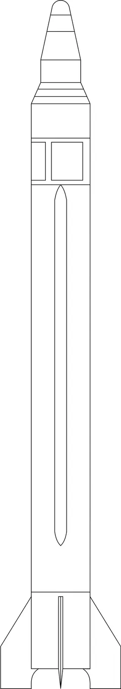 Burkan-3 ballistic missile, Medium-range ballistic missile, Munitions
